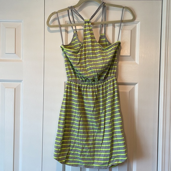 Express Neon Striped Dress - Picture 2 of 3
